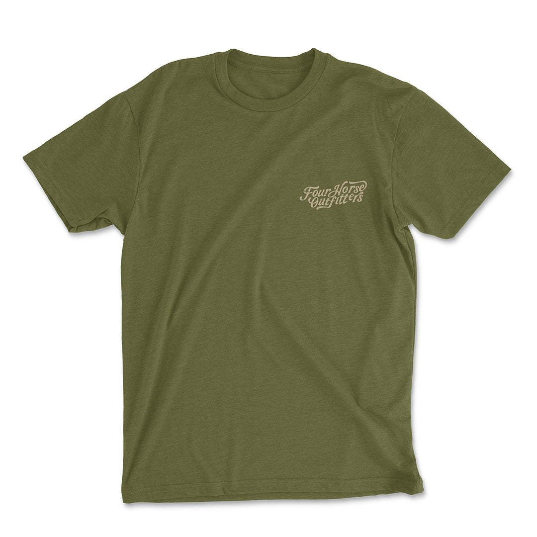 Four Horse Pronghorn Antelope Shirt